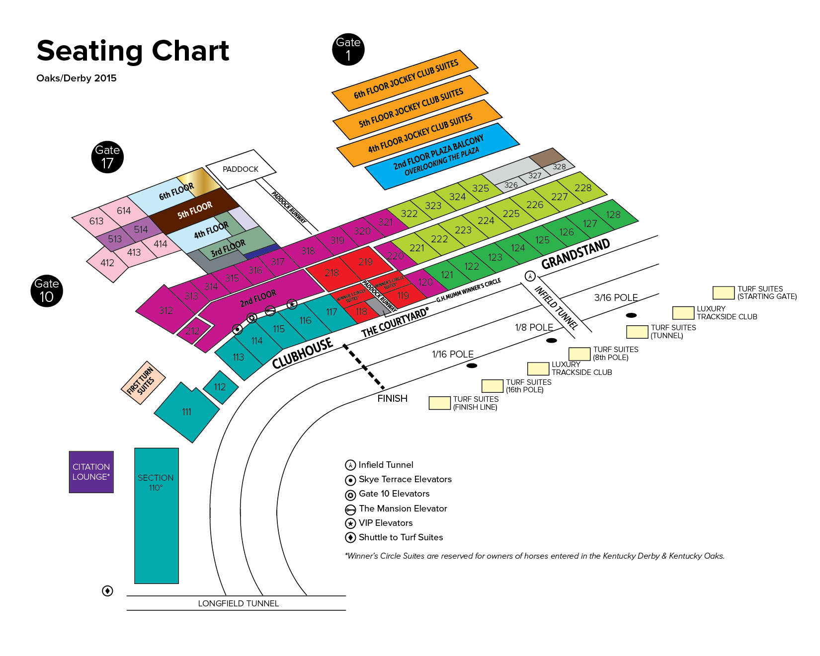 Churchill Downs Seating Chart Sports & Entertainment TravelSports